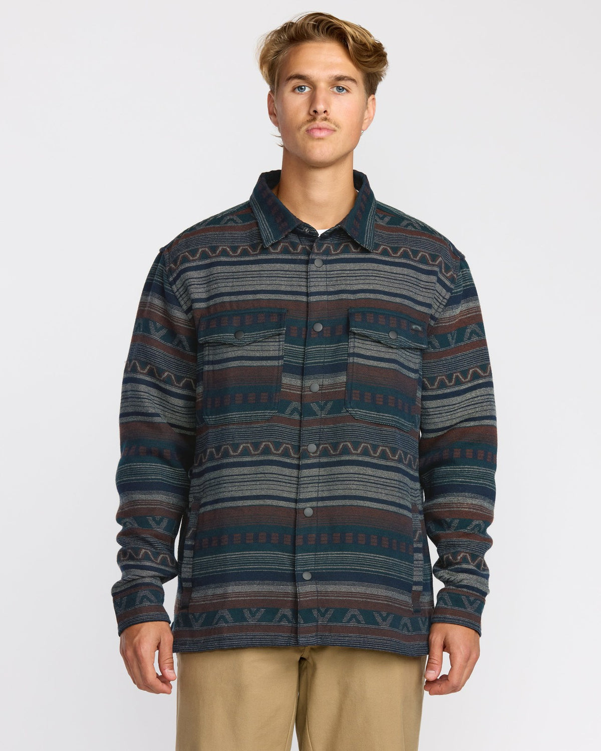 Lodge Long Sleeve Shirt - Chino | Billabong