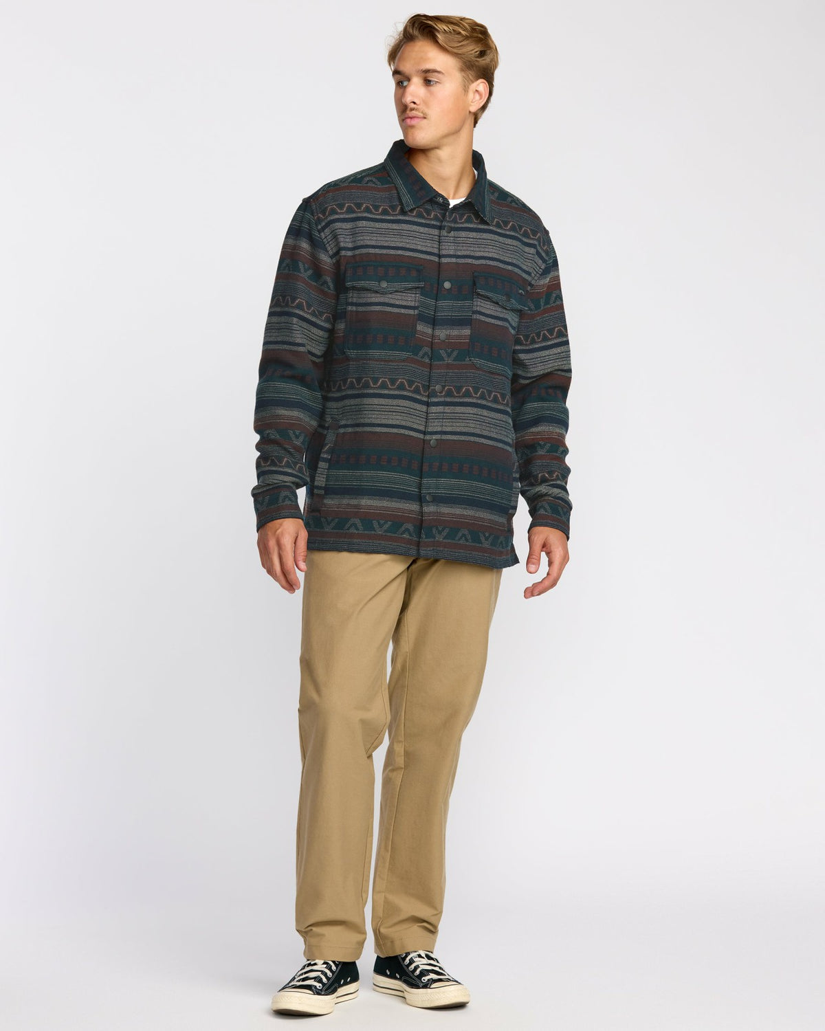 Lodge Long Sleeve Shirt - Chino | Billabong