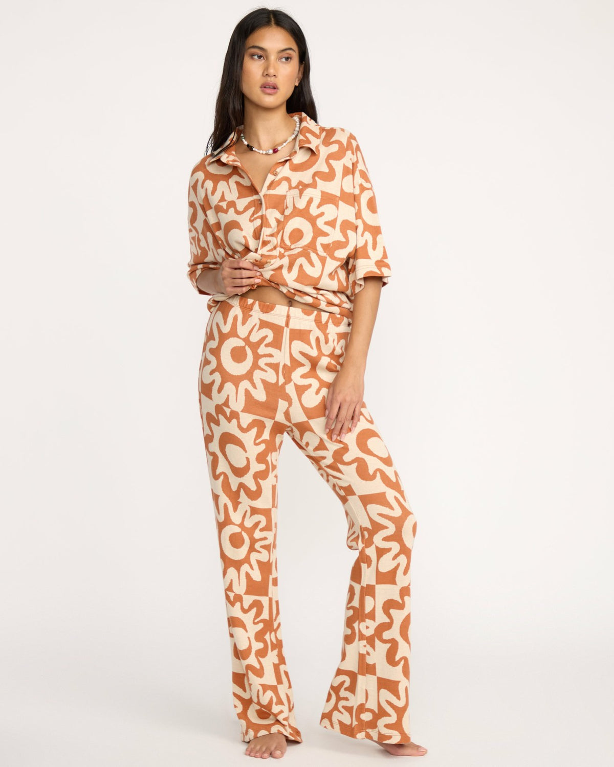 Lost Waves Knit Pants - Sunburnt | Billabong