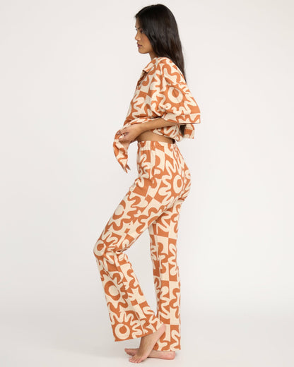 Lost Waves Knit Pants - Sunburnt | Billabong