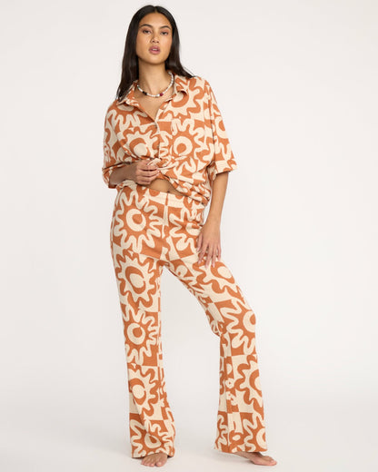 Lost Waves Knit Pants - Sunburnt | Billabong