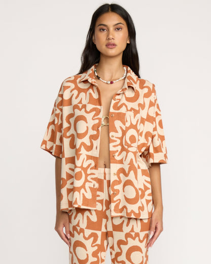 Lost Waves Short Sleeve T-Shirt - Sunburnt | Billabong
