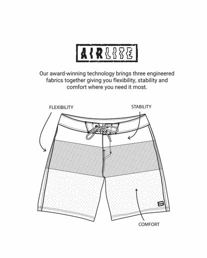 Lowers Airlite 18" Boardshorts - Cloud Blue | Billabong