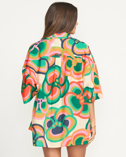 Billabong x Mami Wata Beach Side Short Sleeve Shirt - Multi | Billabong