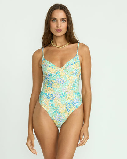 Morning Swell Morgan One-Piece Swimsuit - Multi | Billabong