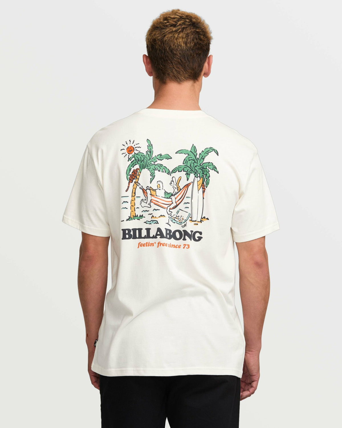No Pressure Premium Tee - Off White | Billabong