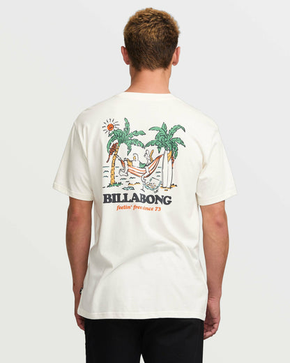 No Pressure Premium Tee - Off White | Billabong