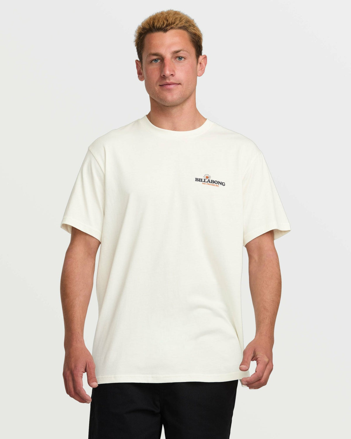 No Pressure Premium Tee - Off White | Billabong