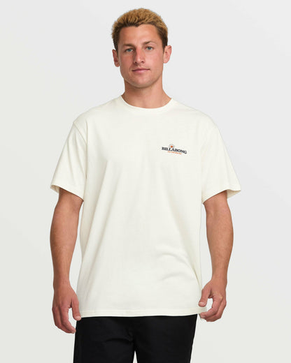 No Pressure Premium Tee - Off White | Billabong
