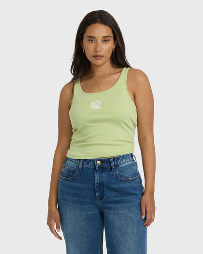 Nothing But Sun Knit Tank - Pistachio | Billabong