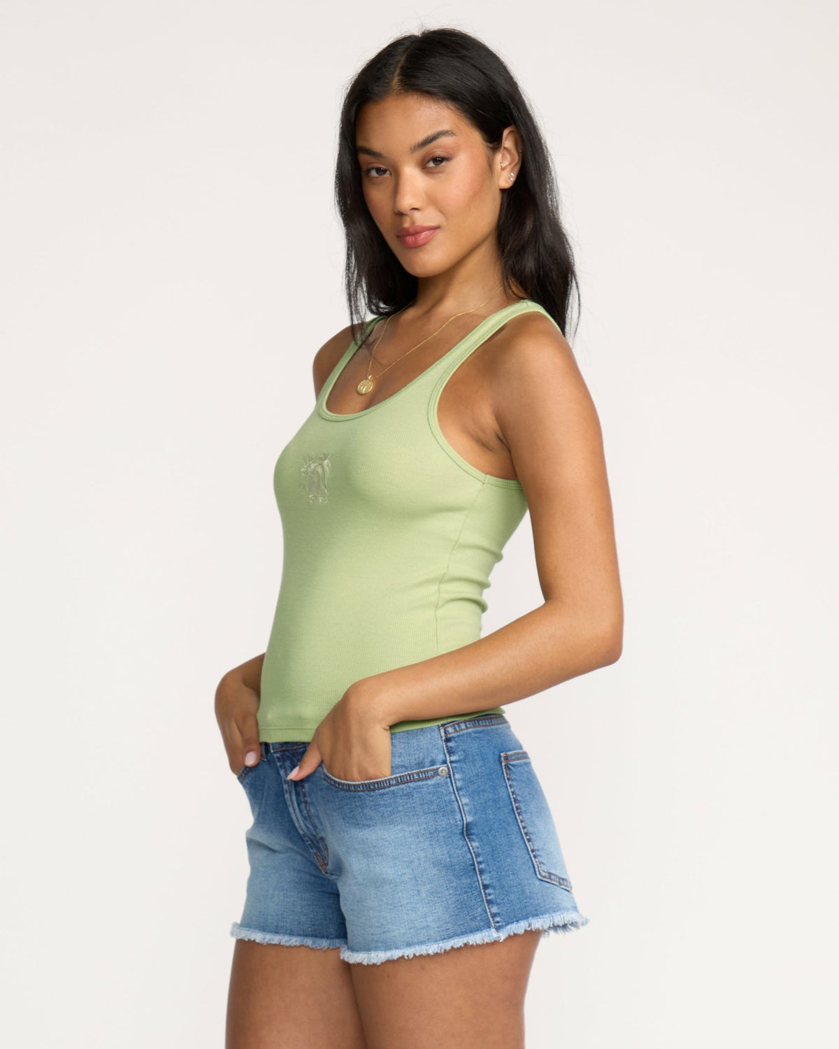 Nothing But Sun Knit Tank - Pistachio | Billabong