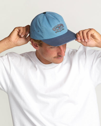 Occy Strapback Hat - Cloud Blue | Billabong