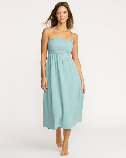 Off The Coast Dress - Blue Fog | Billabong