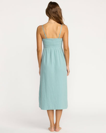 Off The Coast Dress - Blue Fog | Billabong