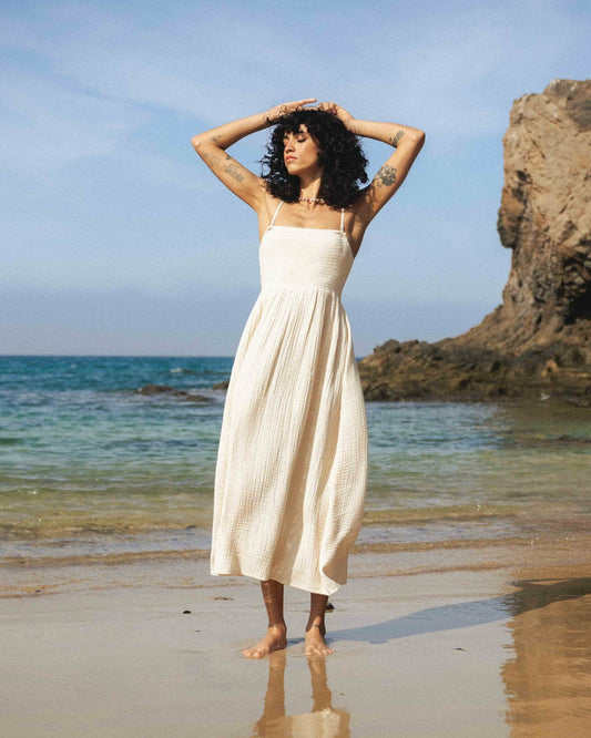 Off The Coast Dress - Whitecap | Billabong