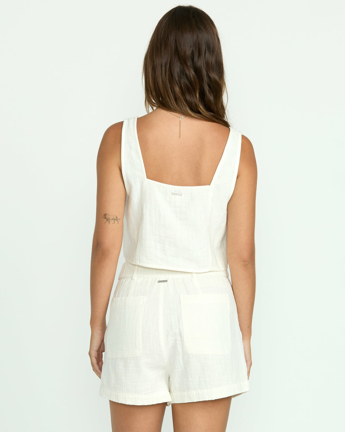 Open Skies Woven Tank - Salt Crystal | Billabong