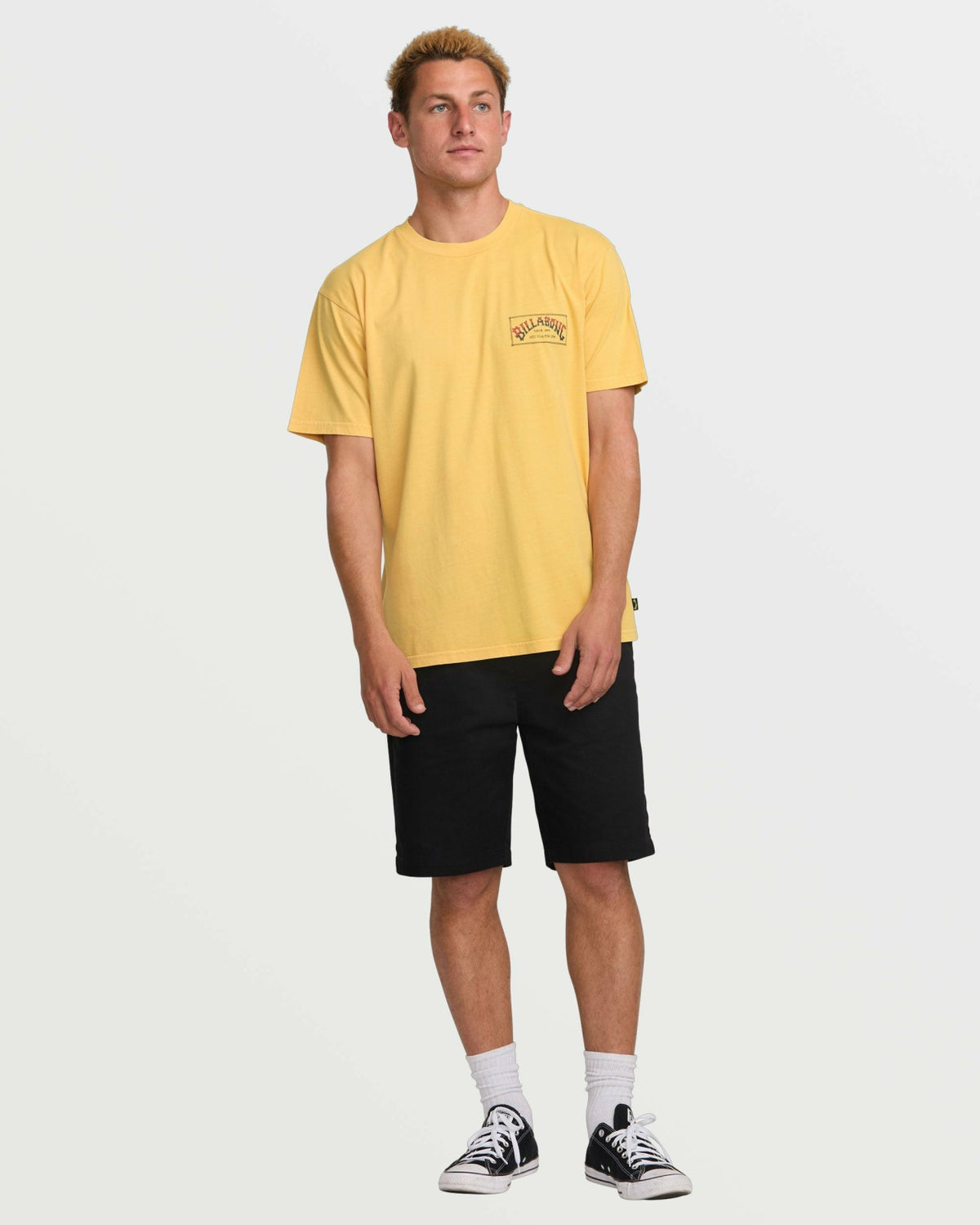 Original Arch Premium Wave Wash Tee - Vintage Gold | Billabong