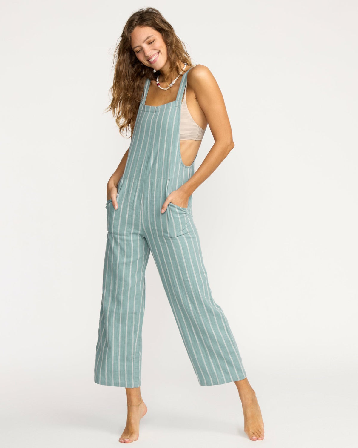 Pacific Time Jumpsuit - Blue Fog | Billabong