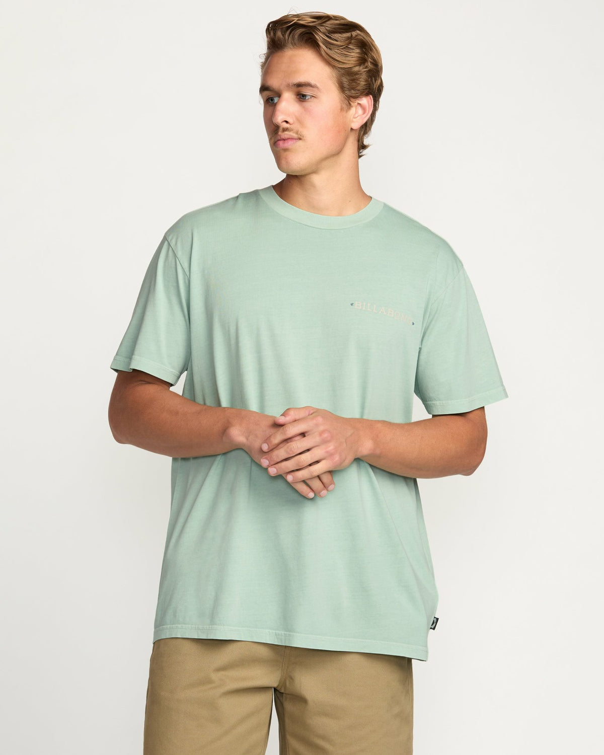 Paise Haze Premium Wave Wash Tee - Mist Green | Billabong