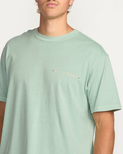 Paise Haze Premium Wave Wash Tee - Mist Green | Billabong