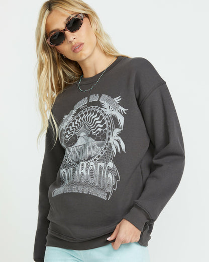 Palm Classics Crew Sweatshirt - Off Black | Billabong