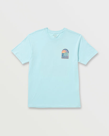 Portal Premium Tee - Coastal Blue | Billabong
