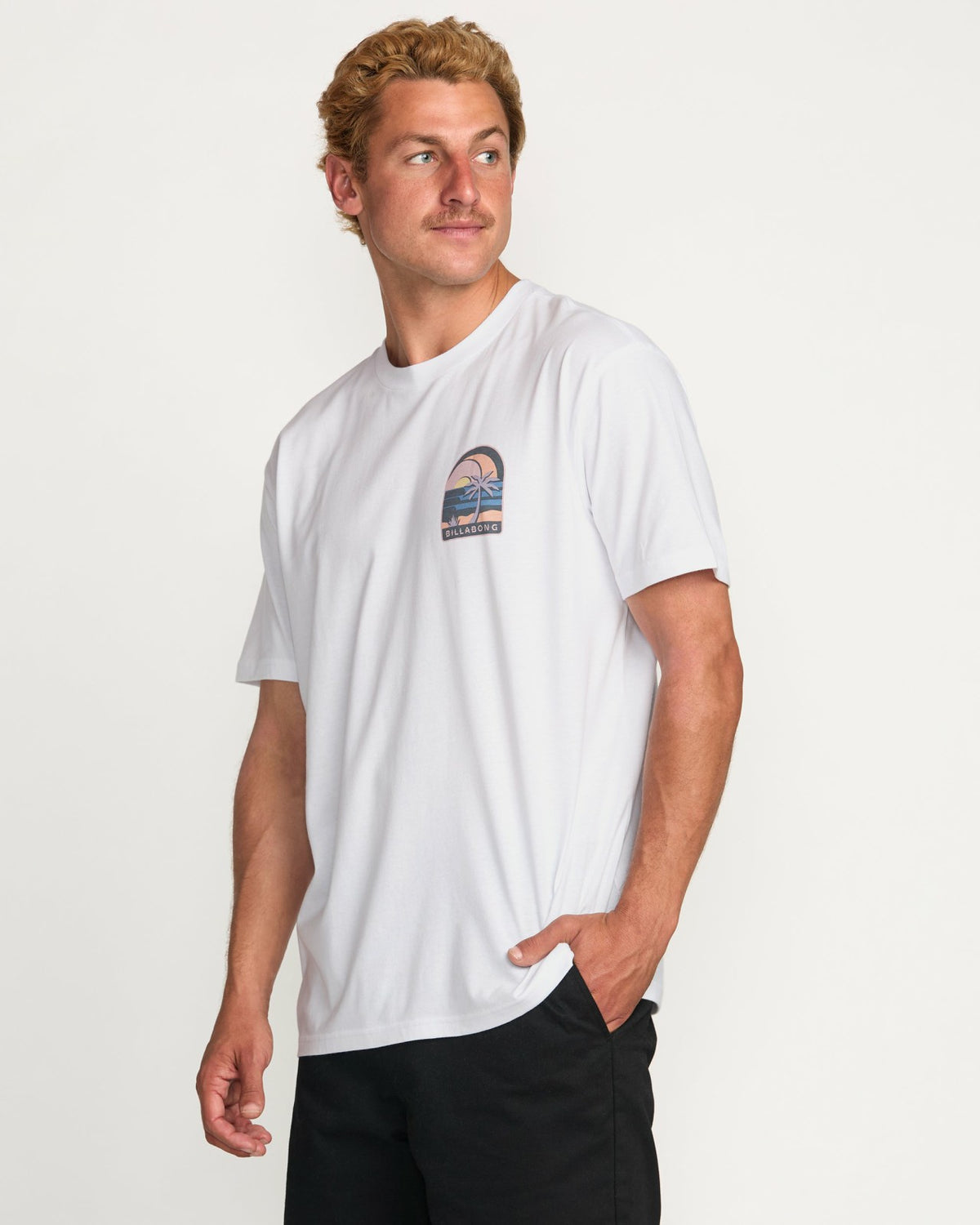 Portal Premium Tee - White | Billabong