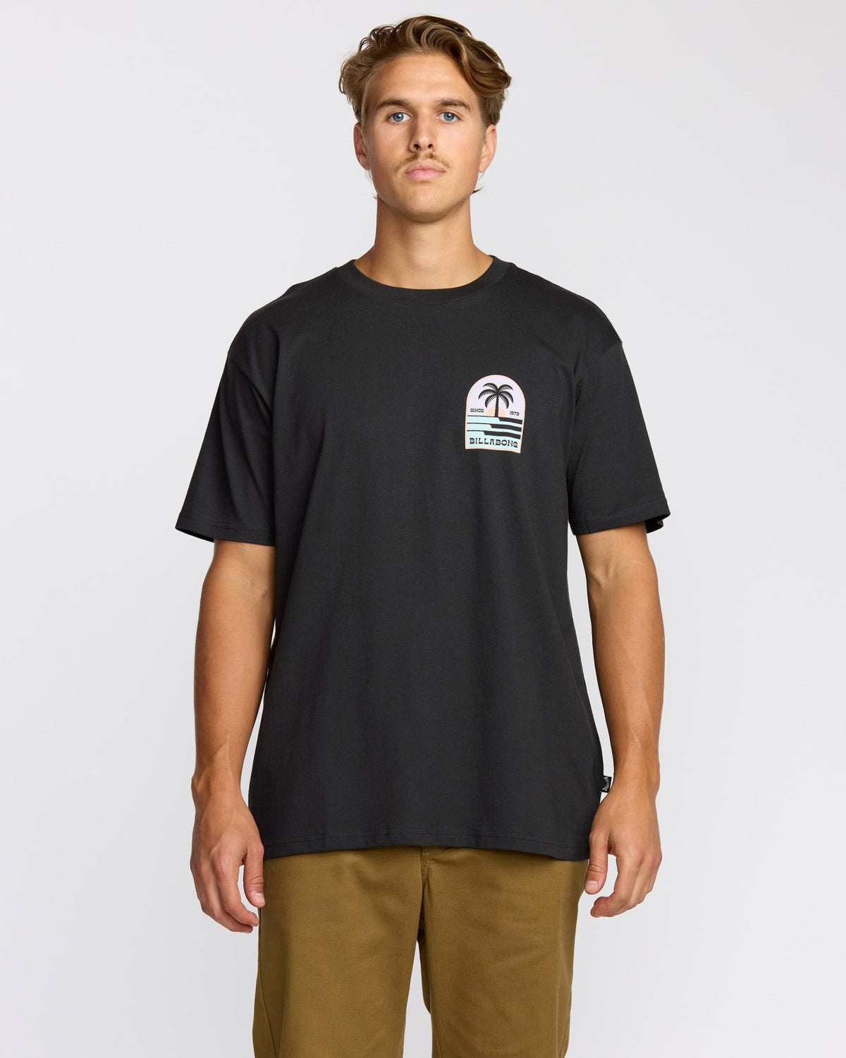 Portal Premium Short Sleeve T-Shirt - Washed Black | Billabong