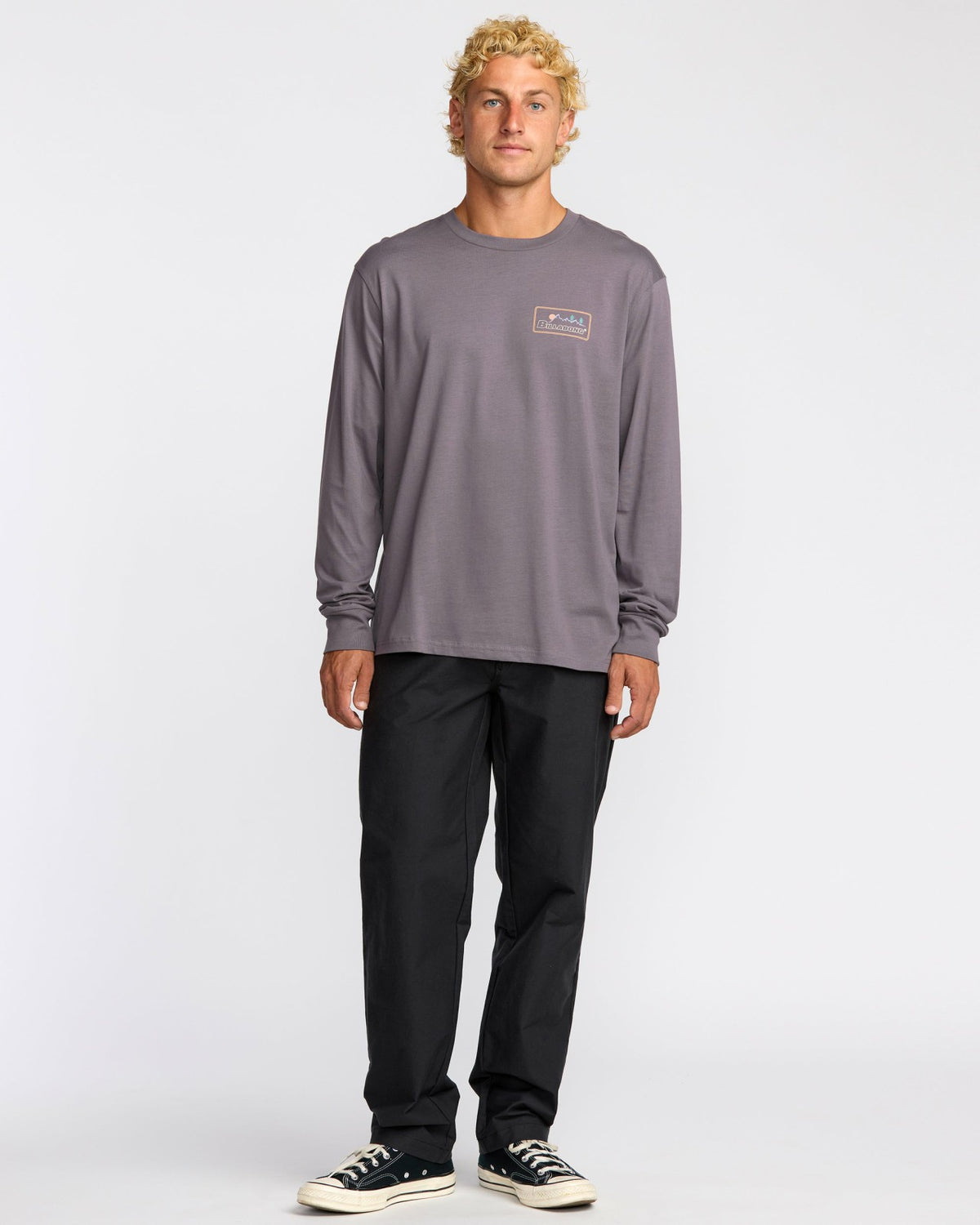 Range A/Div Long Sleeve T-Shirt - Grey Violet | Billabong