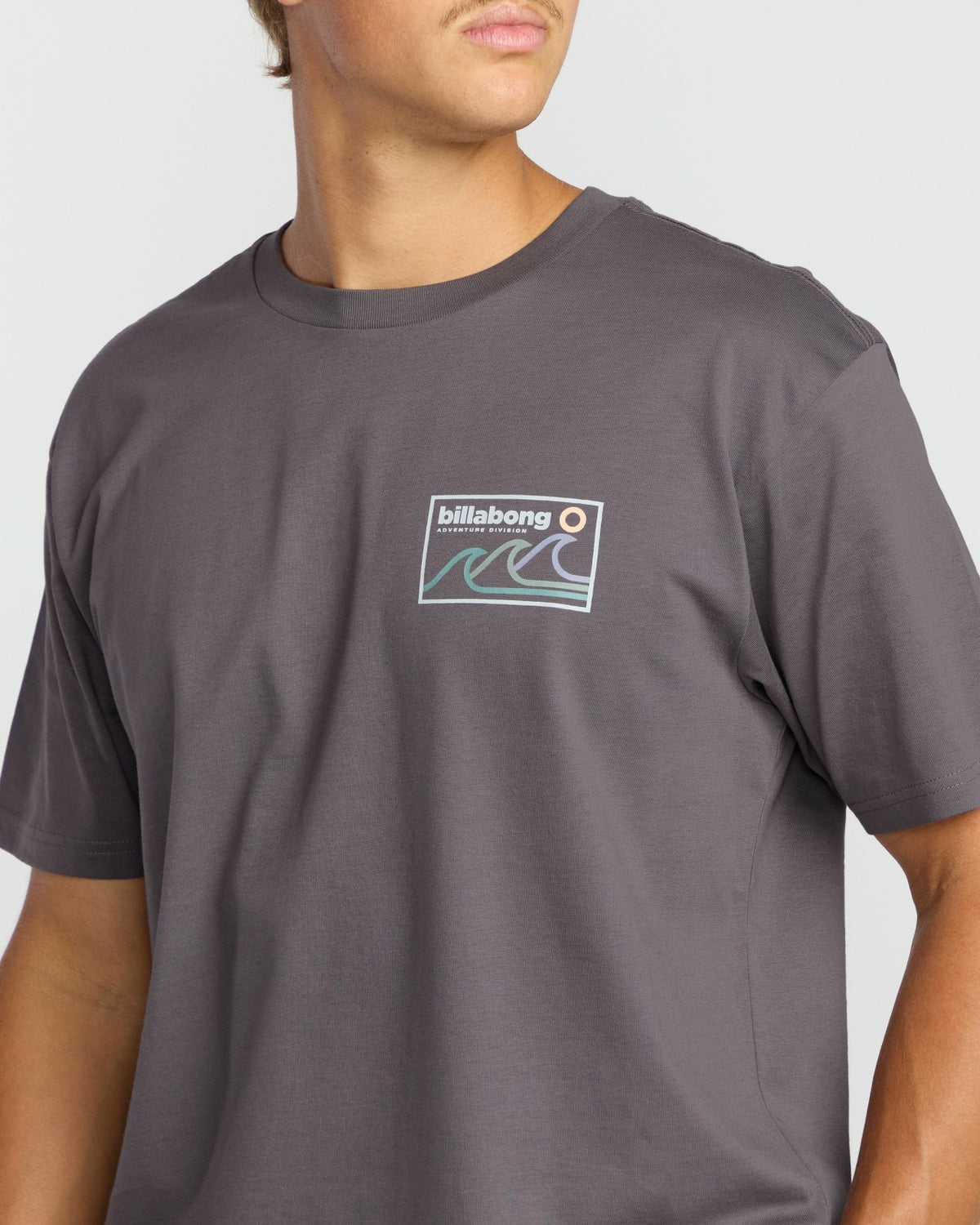 Range A/Div Short Sleeve T-Shirt - Grey Violet | Billabong