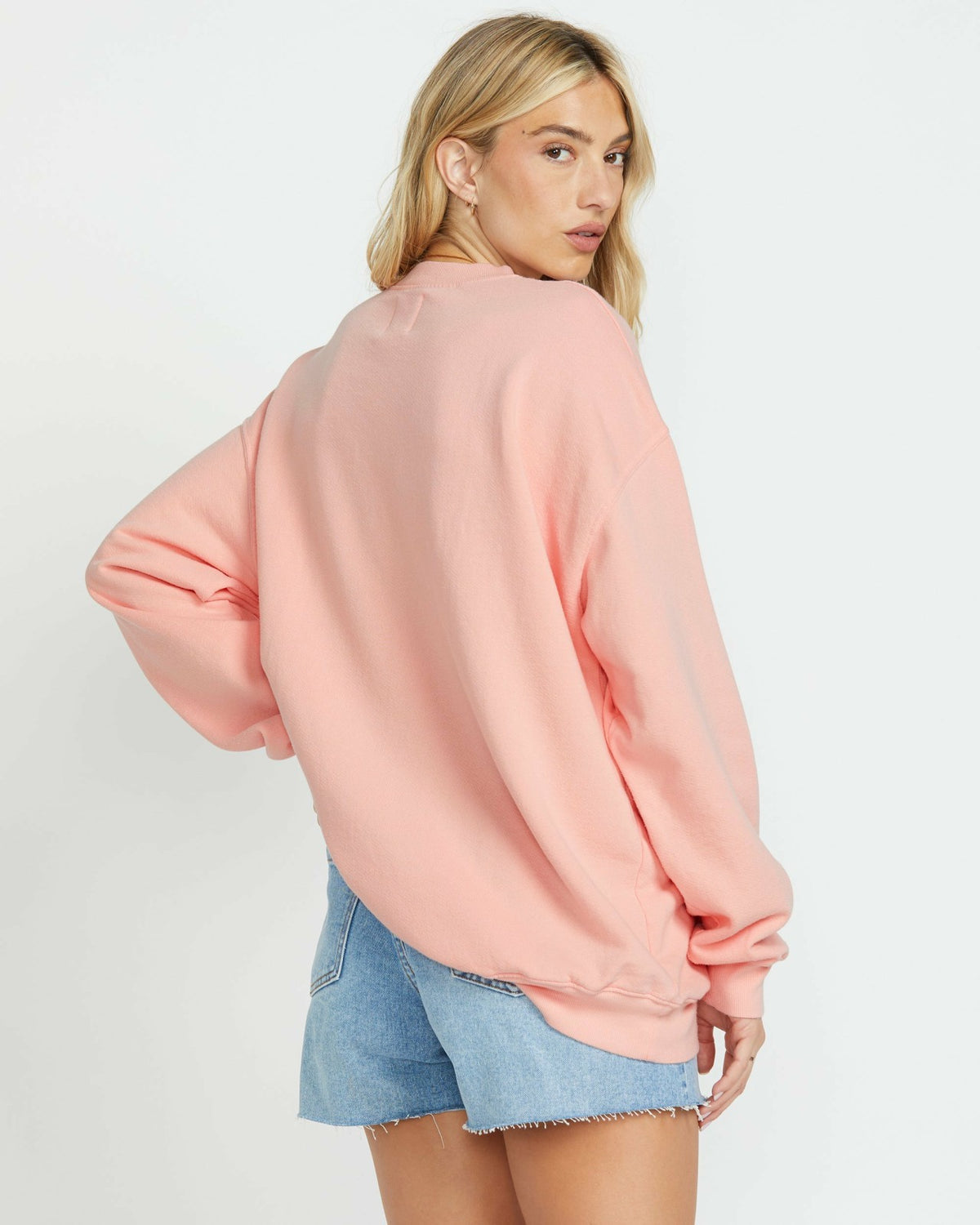 Ride In Crew Sweatshirt - Peach Kiss | Billabong