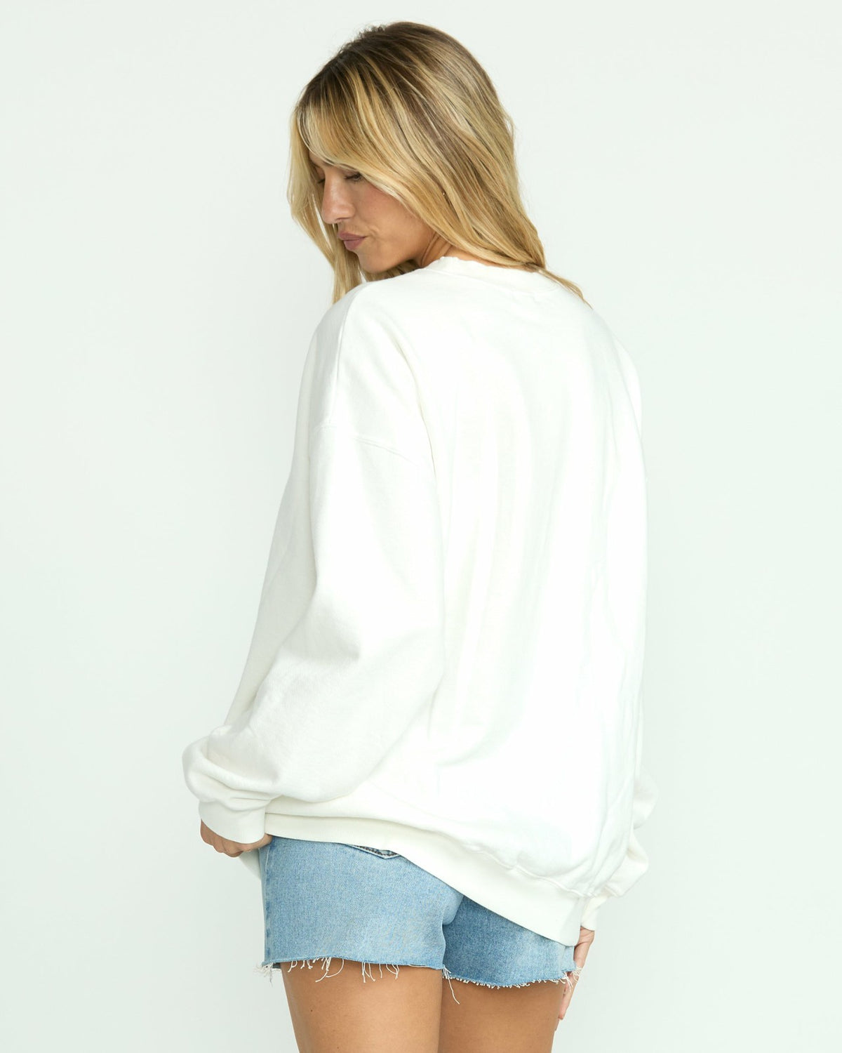 Ride In Crew Sweatshirt - Salt Crystal | Billabong