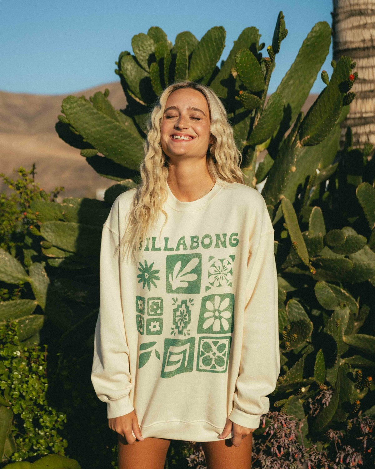 Ride In Crew Sweatshirt - Whitecap | Billabong