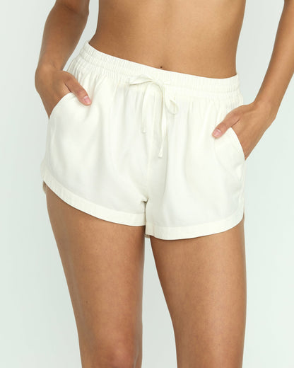 Road Trippin Elastic Waist Shorts - Salt Crystal | Billabong