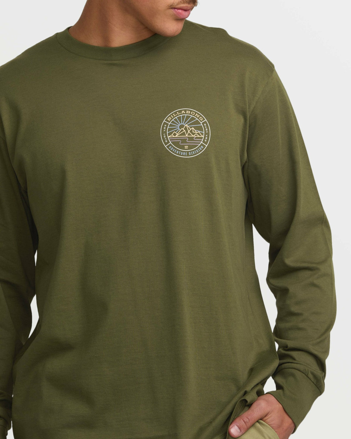 Rockies A/Div Long Sleeve Tee - Olive | Billabong
