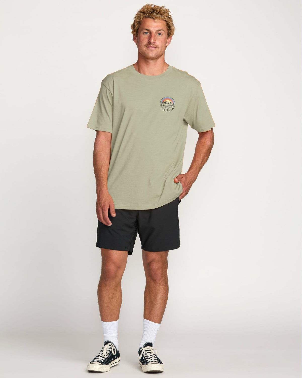 Rockies A/Div Tee - Sage Heather | Billabong