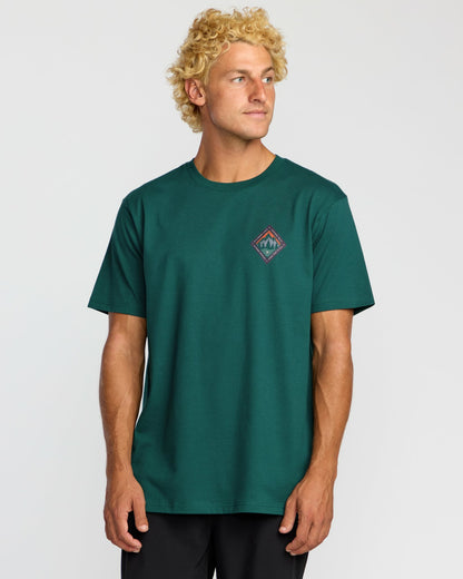 Rockies A/Div Short Sleeve T-Shirt - Spruce Green | Billabong