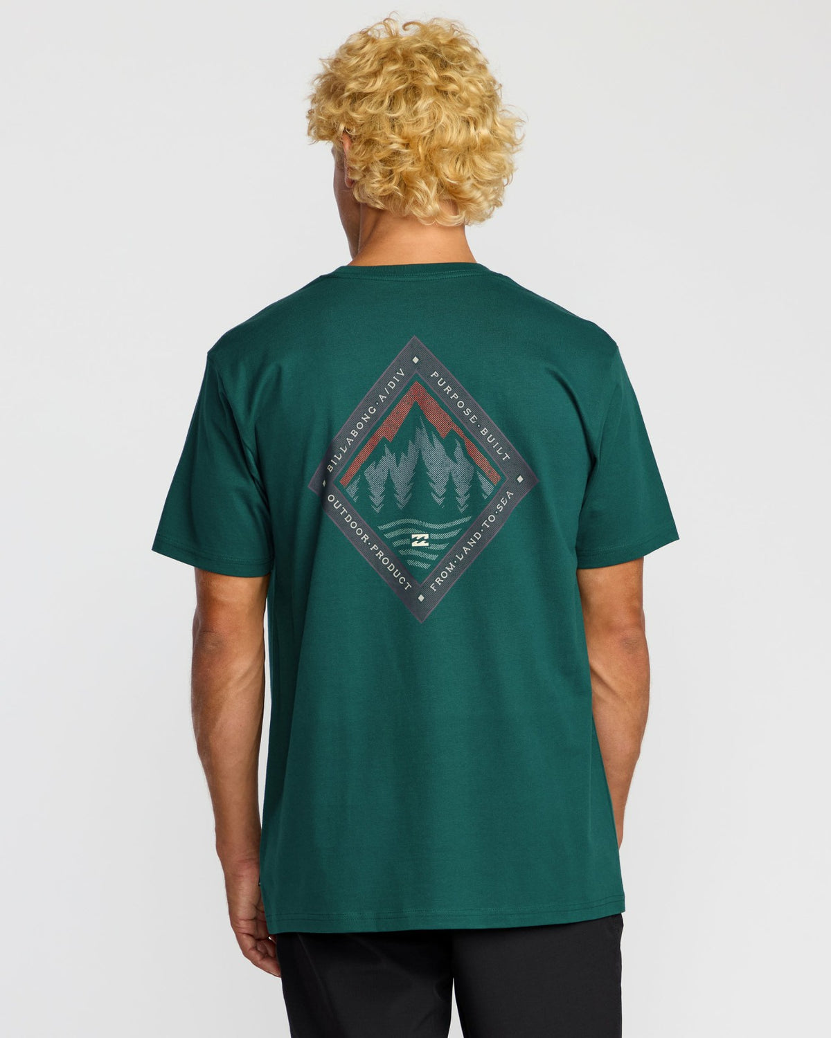 Rockies A/Div Short Sleeve T-Shirt - Spruce Green | Billabong