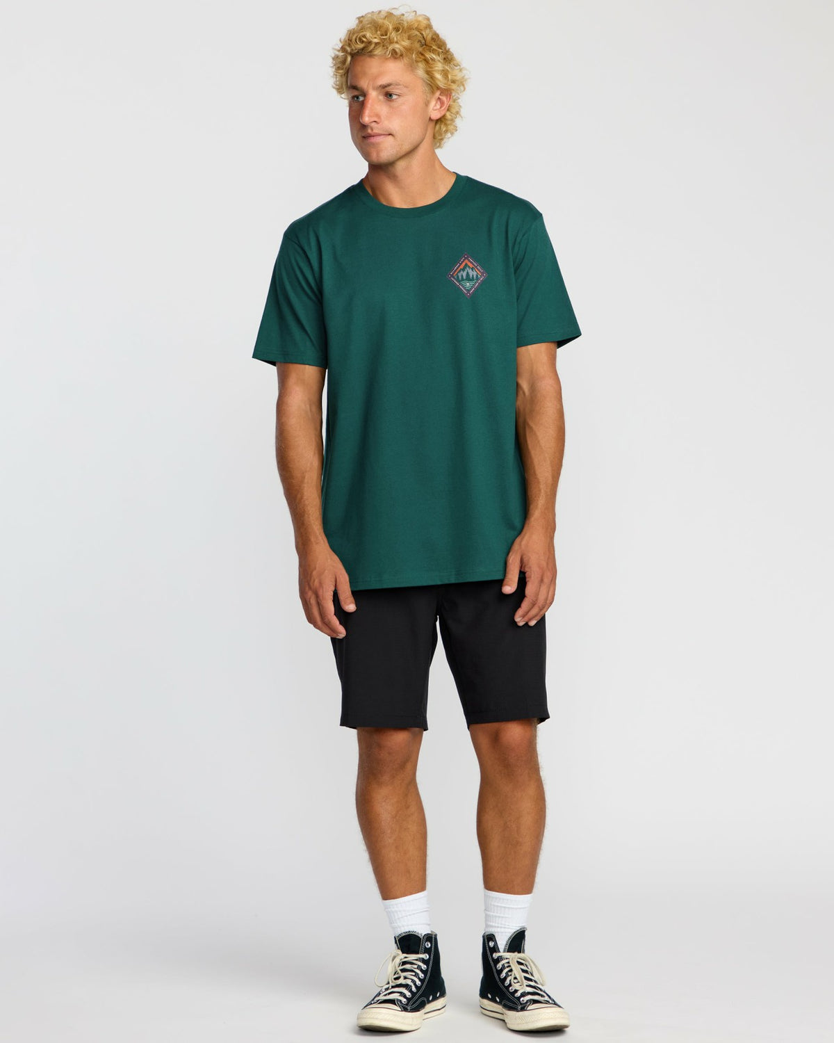 Rockies A/Div Short Sleeve T-Shirt - Spruce Green | Billabong