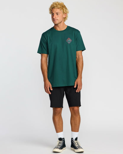 Rockies A/Div Short Sleeve T-Shirt - Spruce Green | Billabong
