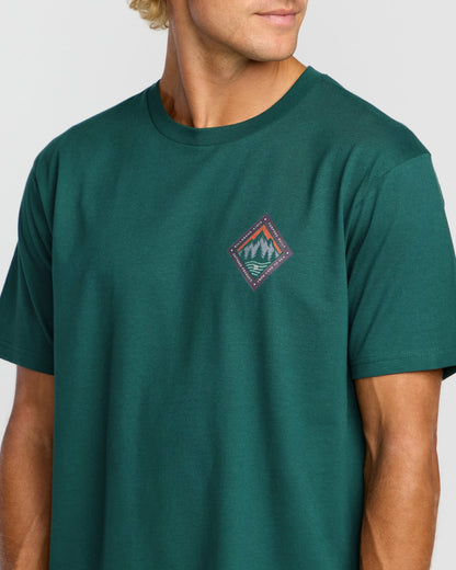 Rockies A/Div Short Sleeve T-Shirt - Spruce Green | Billabong