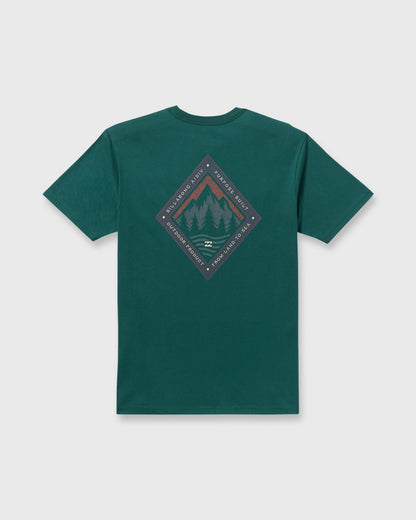 Rockies A/Div Short Sleeve T-Shirt - Spruce Green | Billabong