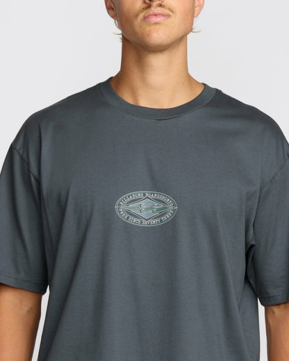 Rotor Diamond Regular Short Sleeve T-Shirt - Midnight Blue | Billabong