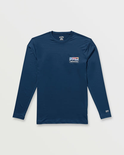 Runner Loose Fit Long Sleeve Surf Tee - Midnight | Billabong