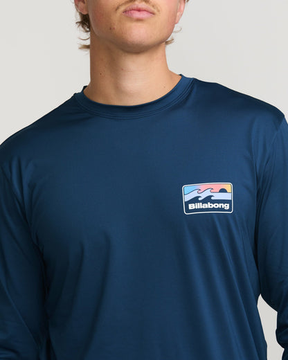 Runner Loose Fit Long Sleeve Surf Tee - Midnight | Billabong