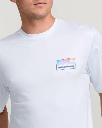 Runner Loose Fit Short Sleeve Surf Tee - White | Billabong