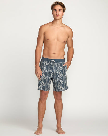 Sandtrax Lo Tide Boardshorts - Aged Indigo | Billabong