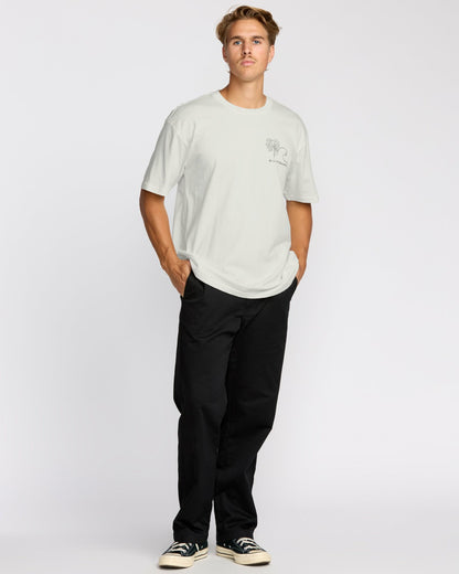 Scenes Regular Short Sleeve T-Shirt - Off White | Billabong