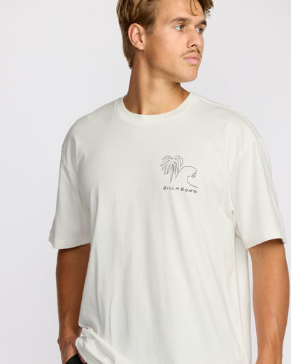 Scenes Regular Short Sleeve T-Shirt - Off White | Billabong