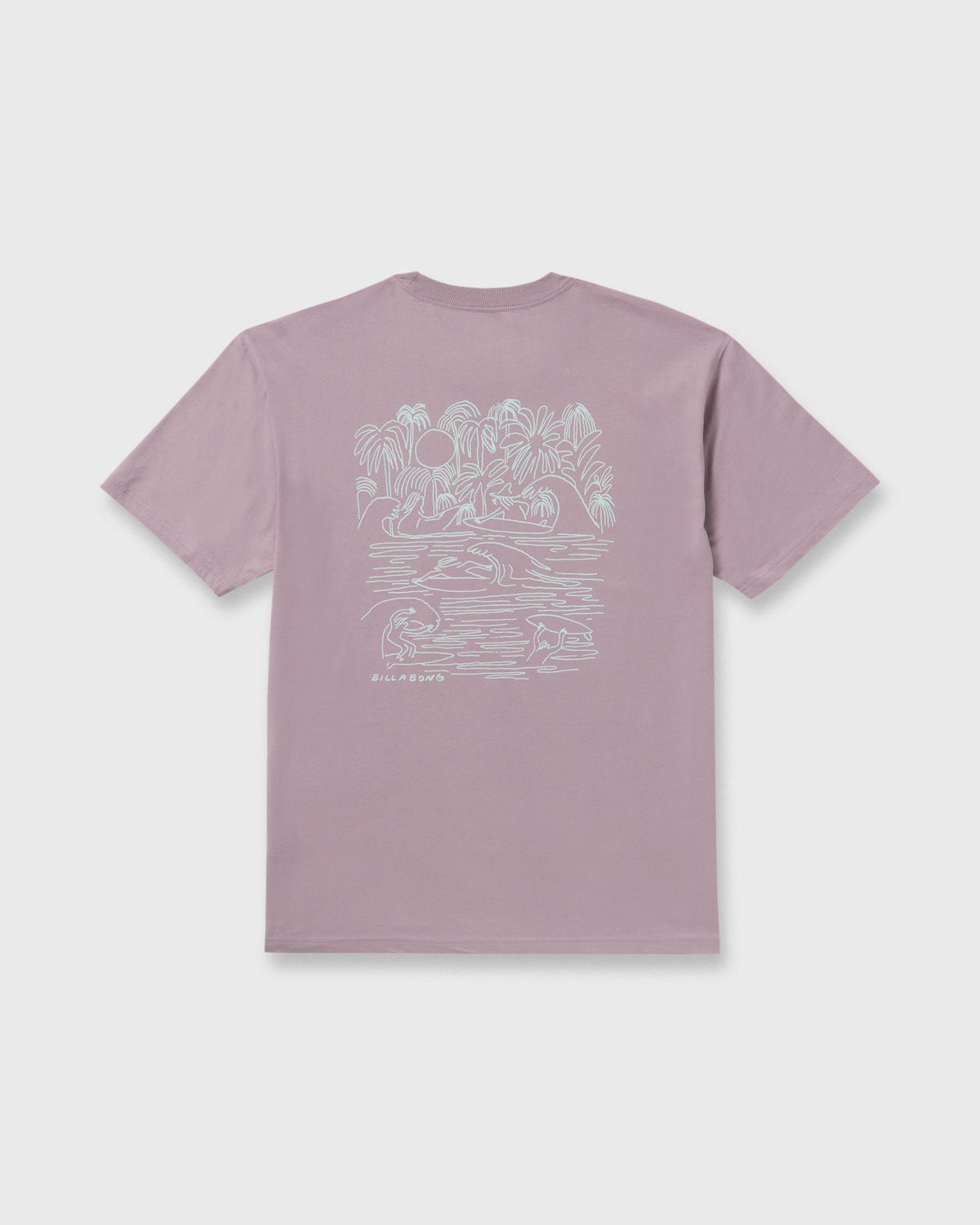 Scenes Regular Short Sleeve T-Shirt - Purple Ash | Billabong